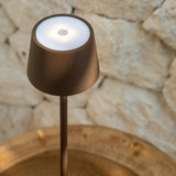 Lampe sans fil Vondel Mini moka marron