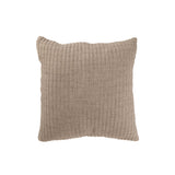Coussin J-Line en coton gris, parfait pour un intérieur moderne