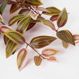 Plante artificielle suspendue Tradescantia Rouge Foncé