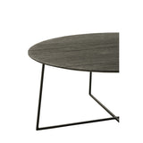 Table d'appoint J-Line Round dans un salon moderne