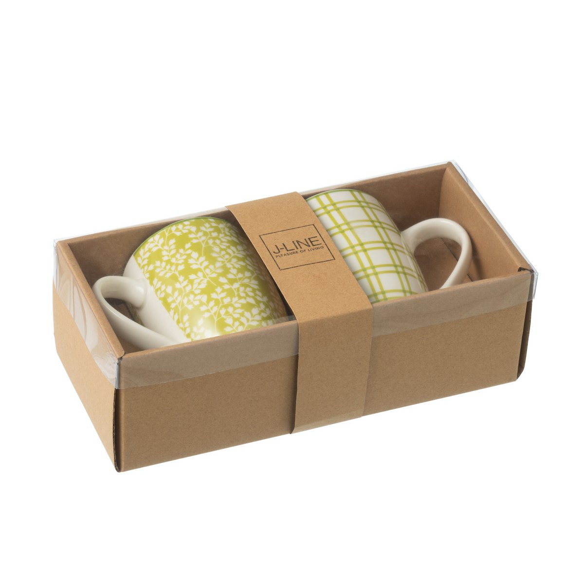Tasses Green J-Line en céramique, élégantes et modernes.