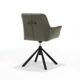 Armstoel rapide T2-360 Bull Microleder Forest% 23162, Draaivoet 360