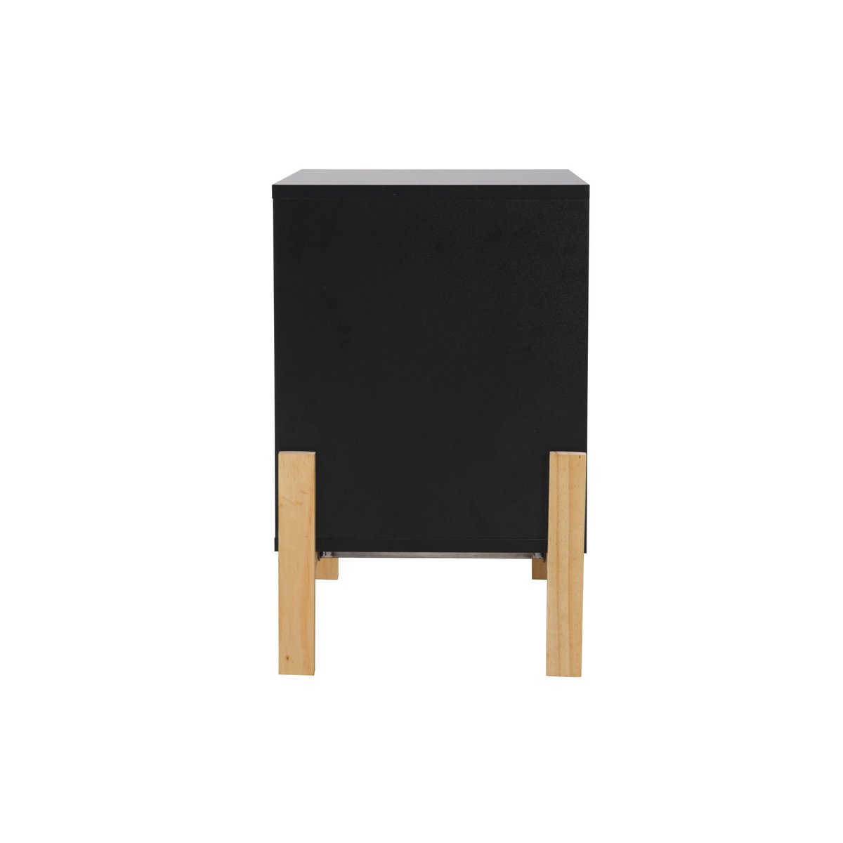 Commode noire Moebilia dans un salon moderne