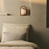 Lampe rechargeable en bois marron River Chestnut