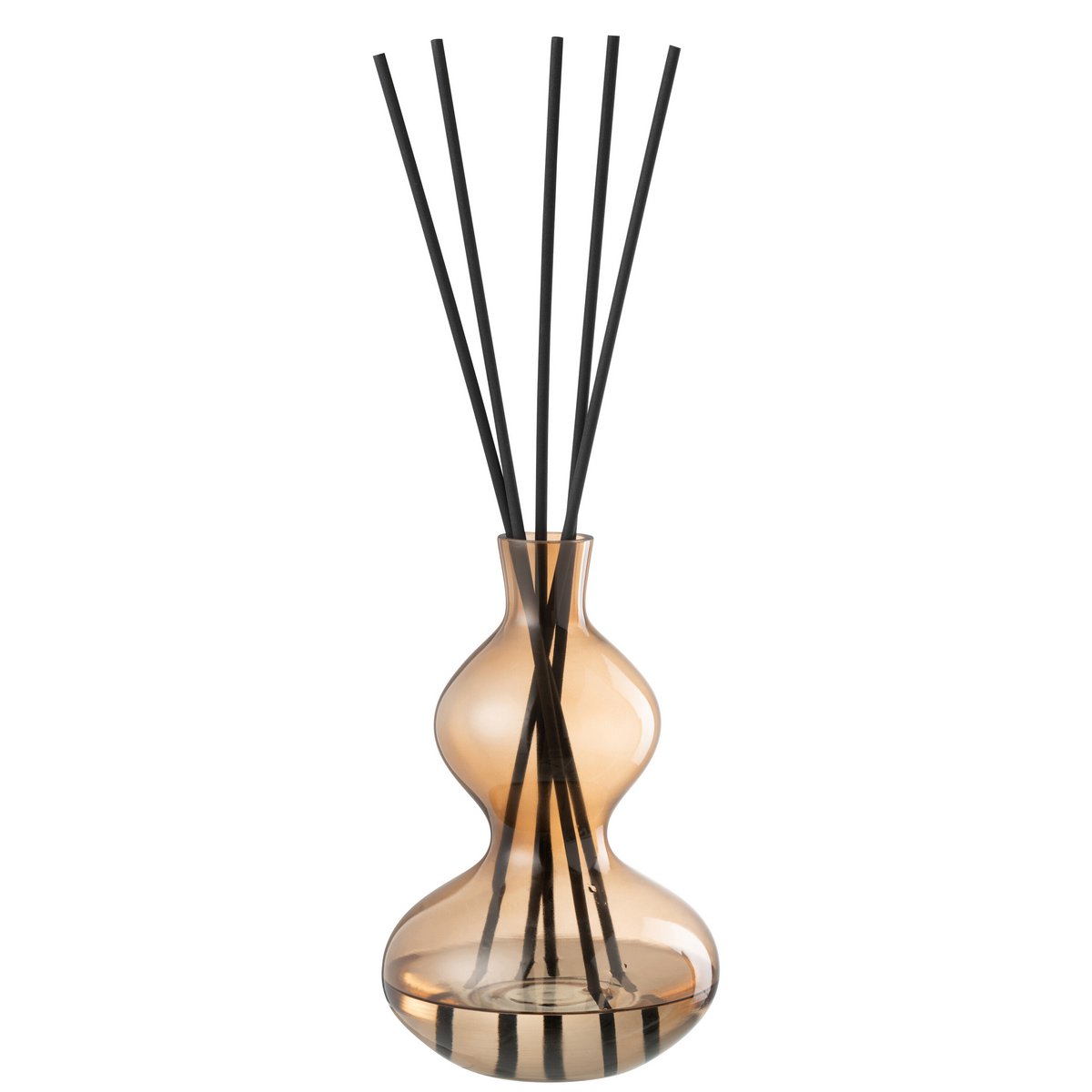 Bâtonnets parfumés Vétiver Nordique J-Line en verre ambre