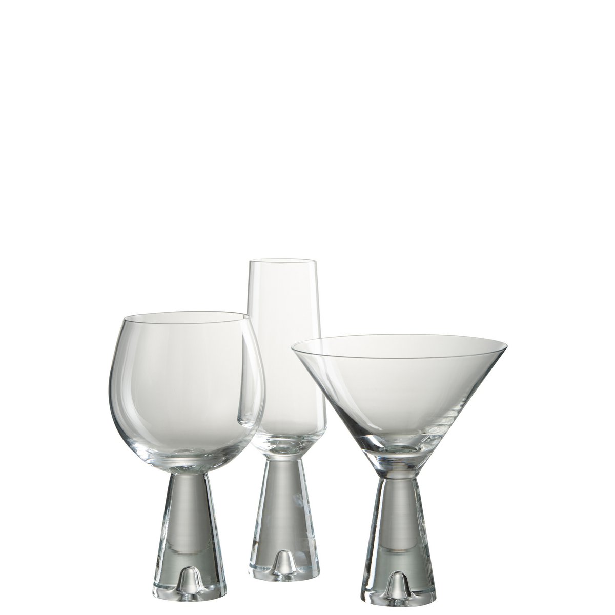Verre à cocktail J-Line Lewis - élégant et transparent