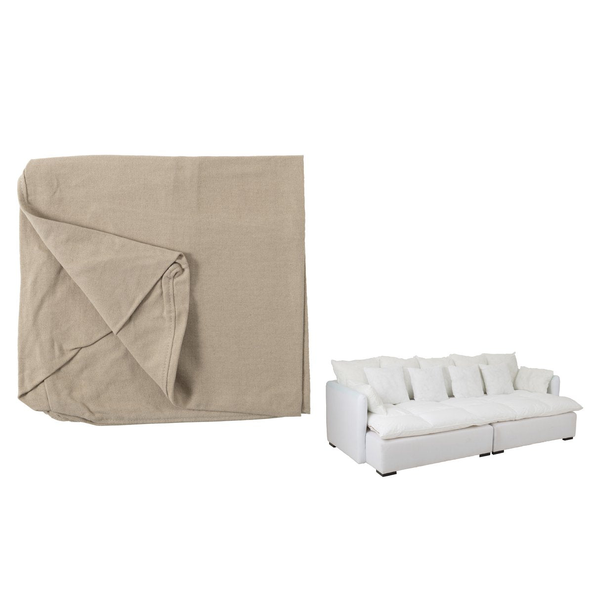 Housse Zet+11 J-Line vue de face, couleur naturelle