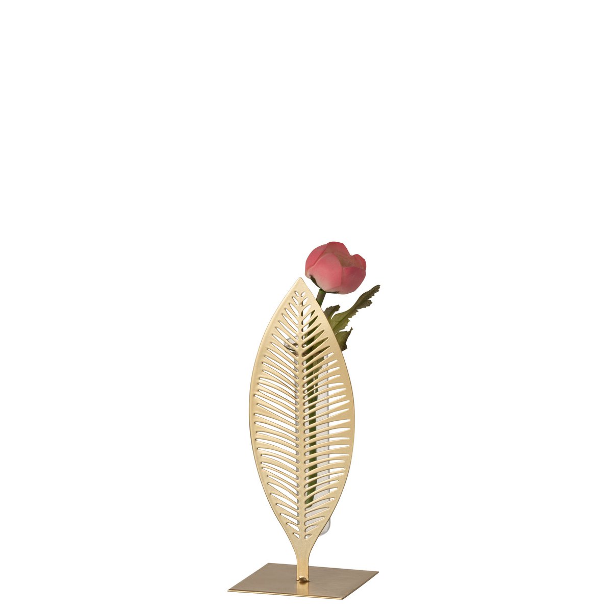 Vase J-Line avec fleurs, ambiance moderne