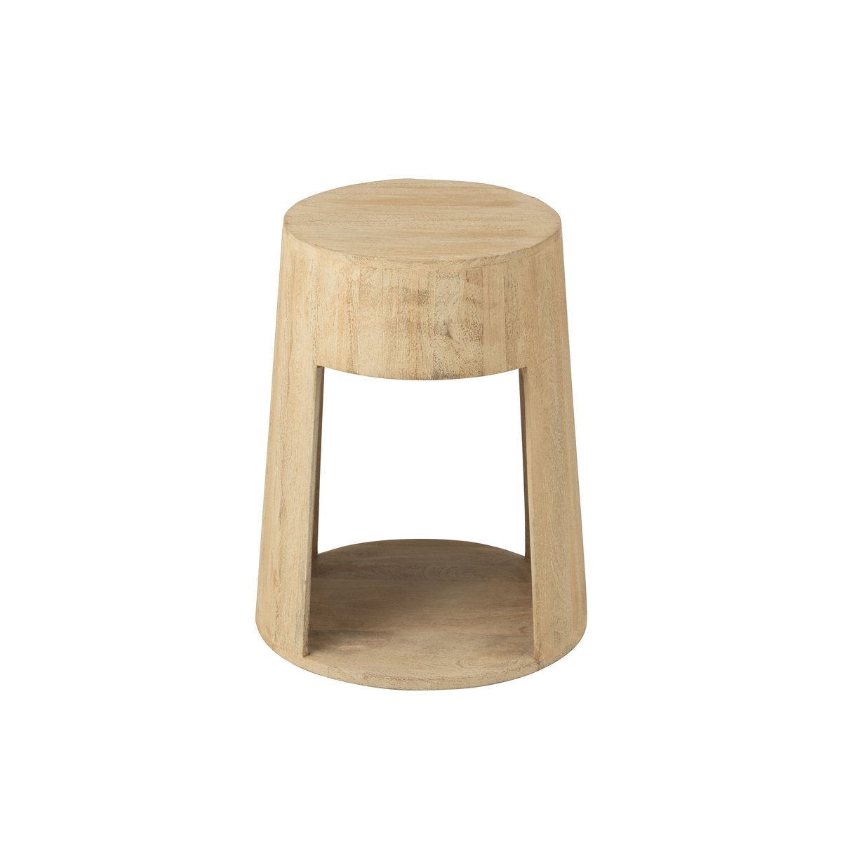 Table d'appoint J-Line avec accessoires de décoration