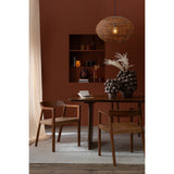 Chaise J-Line Emma - bois - marron