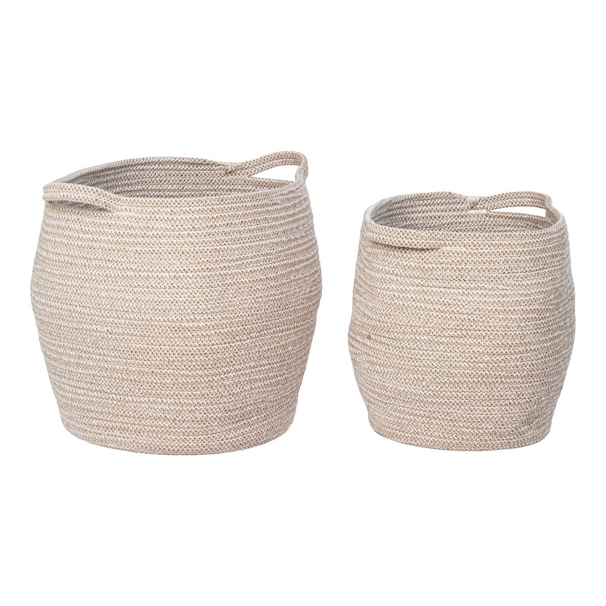 Lamas Basket - Paniers emboîtés montrant la texture du coton