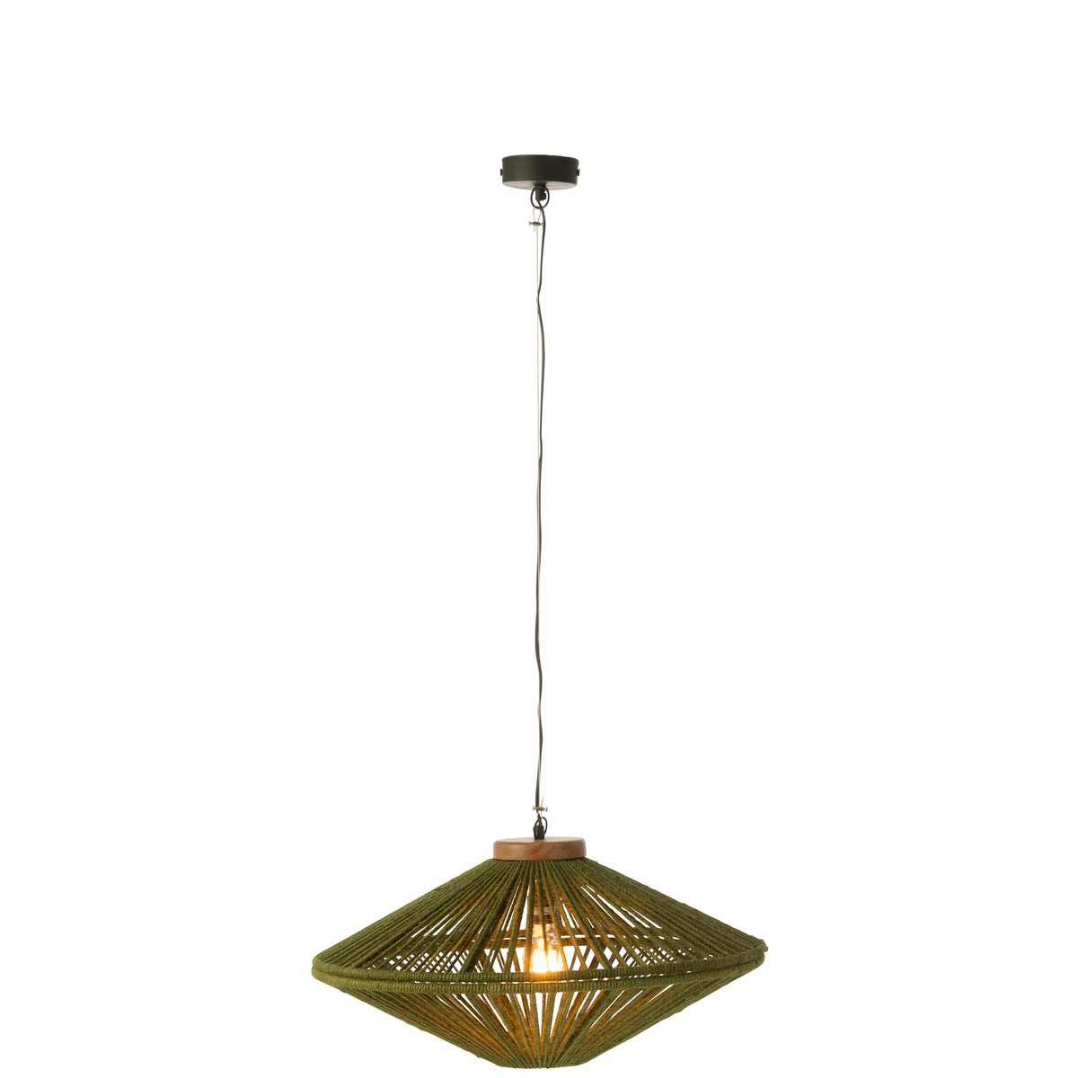 Lampe Ovni J-Line suspendue dans un intérieur moderne
