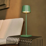 Lampe de table rechargeable verte Wouter Sage