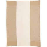 Torchon nid d'abeilles Finn recyclé Sable 50 x 70