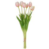 Bouquet de tulipes J-Line sur une table, style bohème
