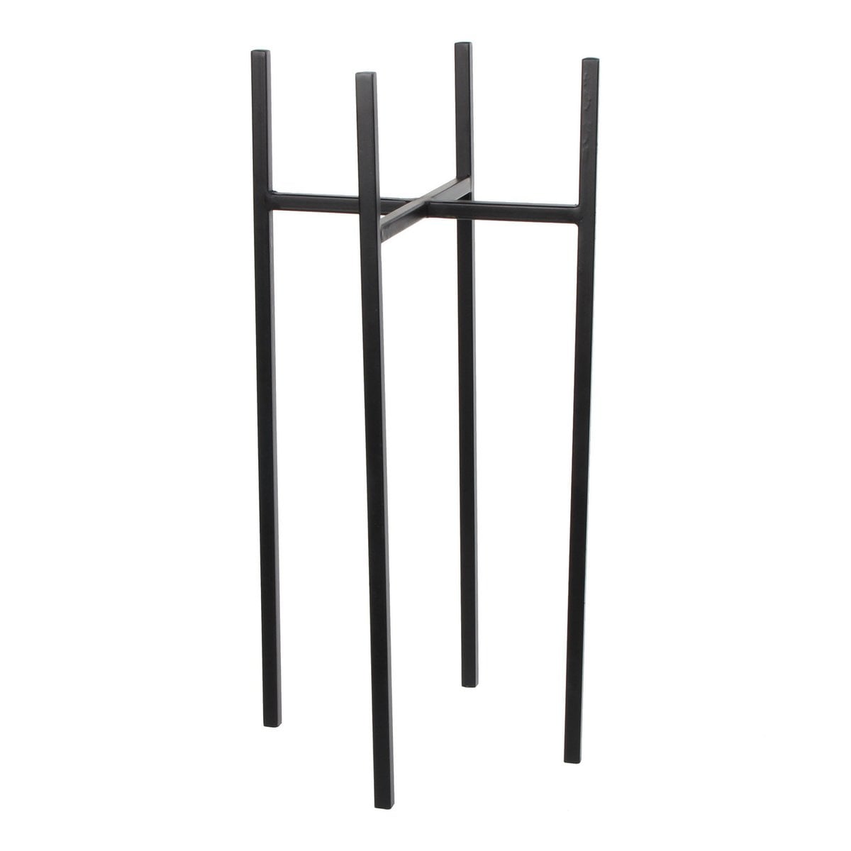 Support pour plantes Ascot Noir - vue avant
