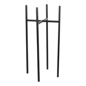 Support pour plantes Ascot Noir - vue avant