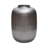 Vase Artique argent - vue de face avec détails brillants