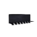 Gorillz Plenck - Porte-manteau mural - avec étagère à chapeau - Armoire - Noir