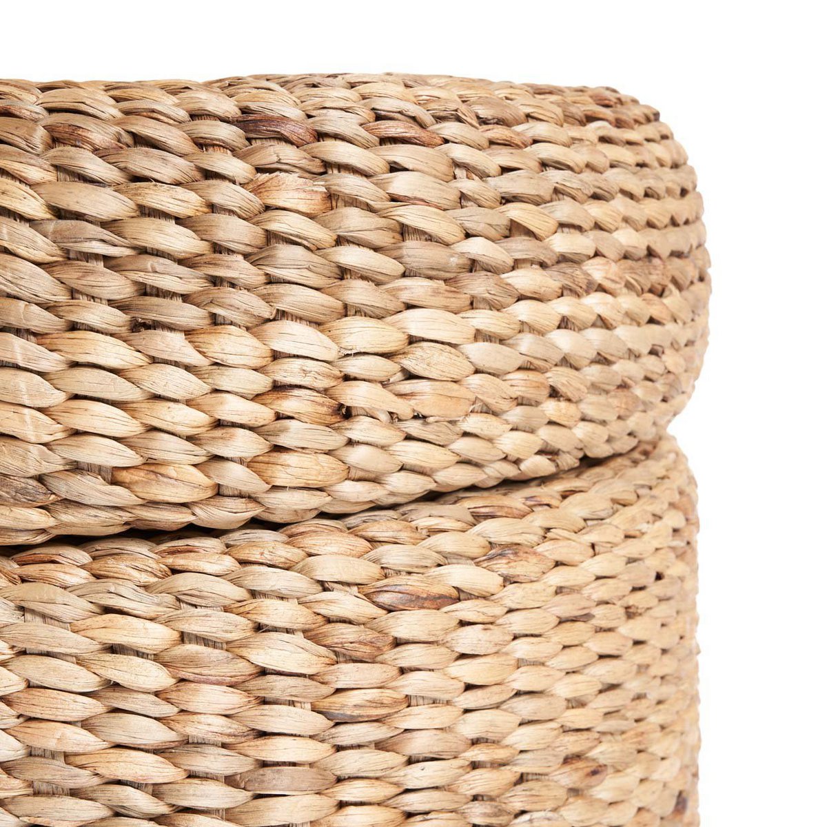 Pouf de rangement The Circle dans un intérieur moderne