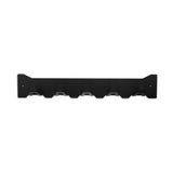 Gorillz Triangle Five Industrial Wall Coat Rack5 Patères-Noir