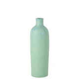 Vase Justine J-Line, détail du design moderne et élégant, couleur bleu.