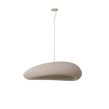 Lampe suspendue Tsuki 105 cm en beige, design organique