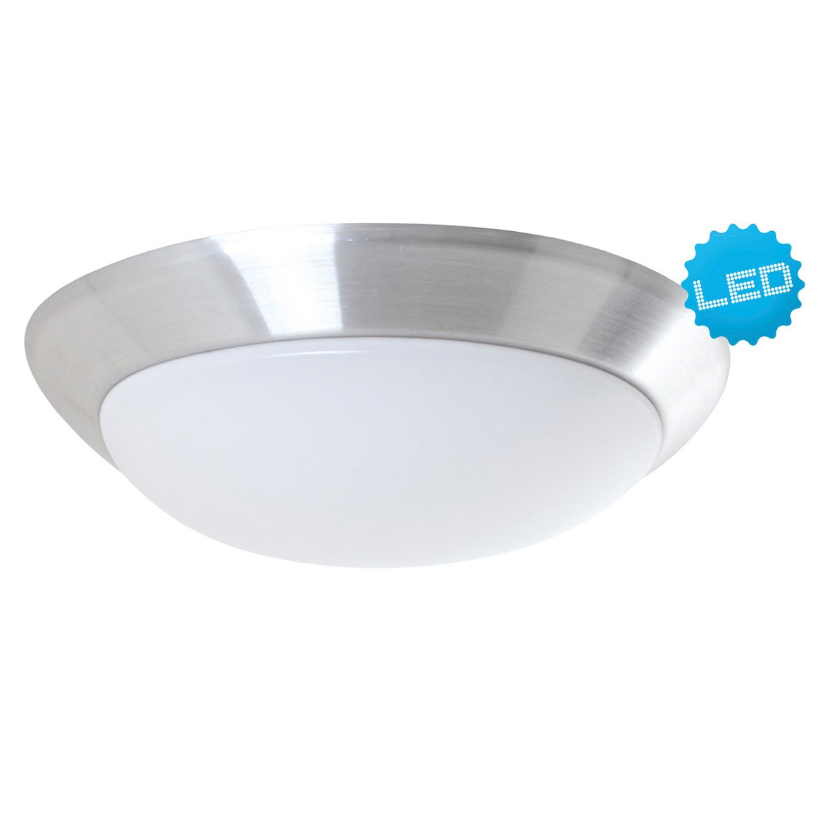 Lampe plafond murale à LED "cercle" D: 26cm