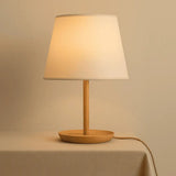 Lampe en bois marron clair Emily