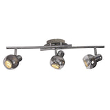 Plafonnier LED Boccia en métal et verre, design élégant