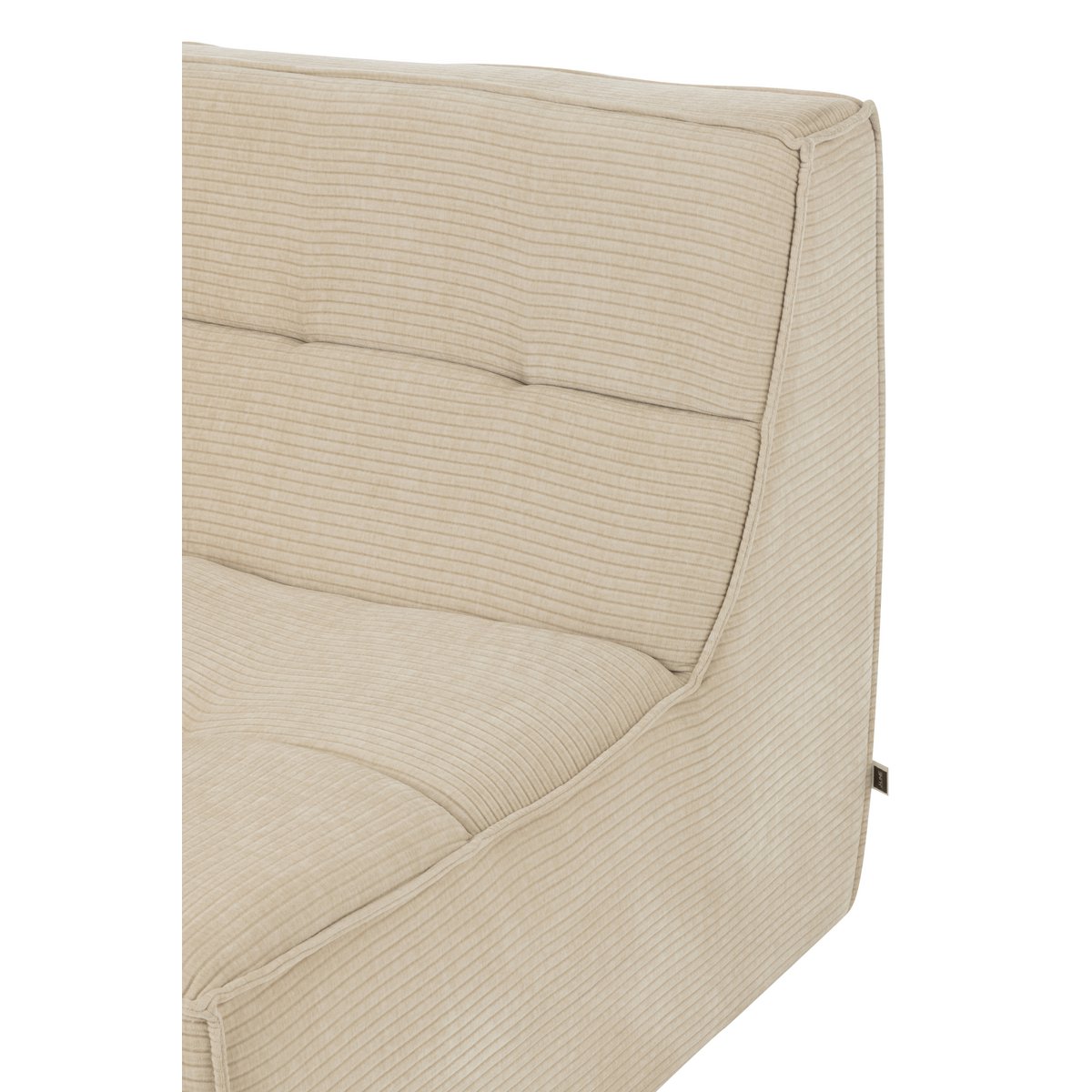 Vue de dessus de la chaise d'angle Grid J-Line, montrant l'assise