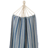 Détail des rayures du hamac J-Line en coton et polyester