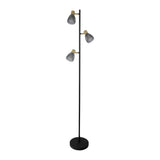 3 lampe à coller Spot "Lindita" H: 150 cm Excl. Lumineux