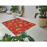 Tapis Eco - Miami Rouge - Tapis rouge