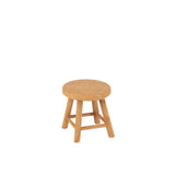 Tabouret rond J-Line avec éclairage naturel, décor élégant