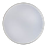 LED PLADIER LED "LOLA" Ø de 50 cm, 9 cm de haut, métal et plastique en brun et blanc, LED intégré, 1900 lm, dimmable, fonction CCT 3000-6500 K, fonction de lumière nocturne