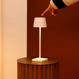 Lampe de table rechargeable blanche William
