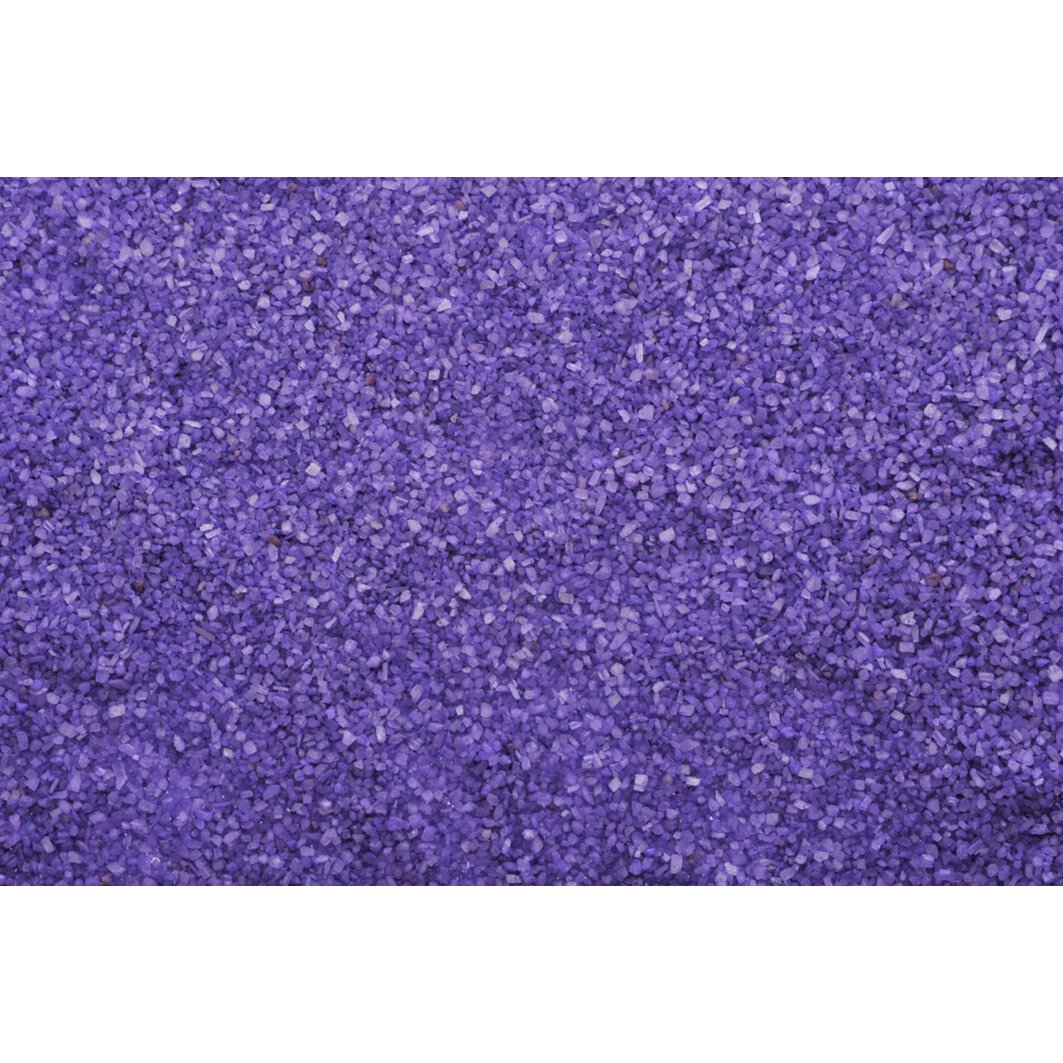 Sable de décoration J-Line dans un pot carré violet, élégant et moderne