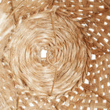 Le Pendentif Méduse Abaca - Naturel - M