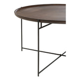 Détail du bois de mangue de la table basse J-Line