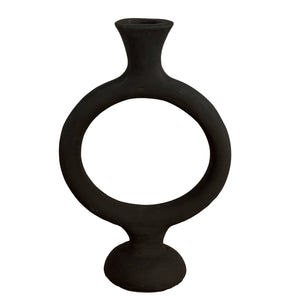 Bougeoir en céramique Soleil (Ensemble de 2)
