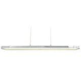 LED Pendant Light "Beam" total 18 W, 100 cm de long, avec des LED fermement construites, dimmables, réglables à température de couleur, pour la salle à manger et le bureau