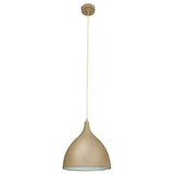 Pendentif tête d'épingle marron en métal de Näve, design élégant