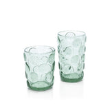 Vue en perspective du Highball Frosted Dot Aqua - Design unique