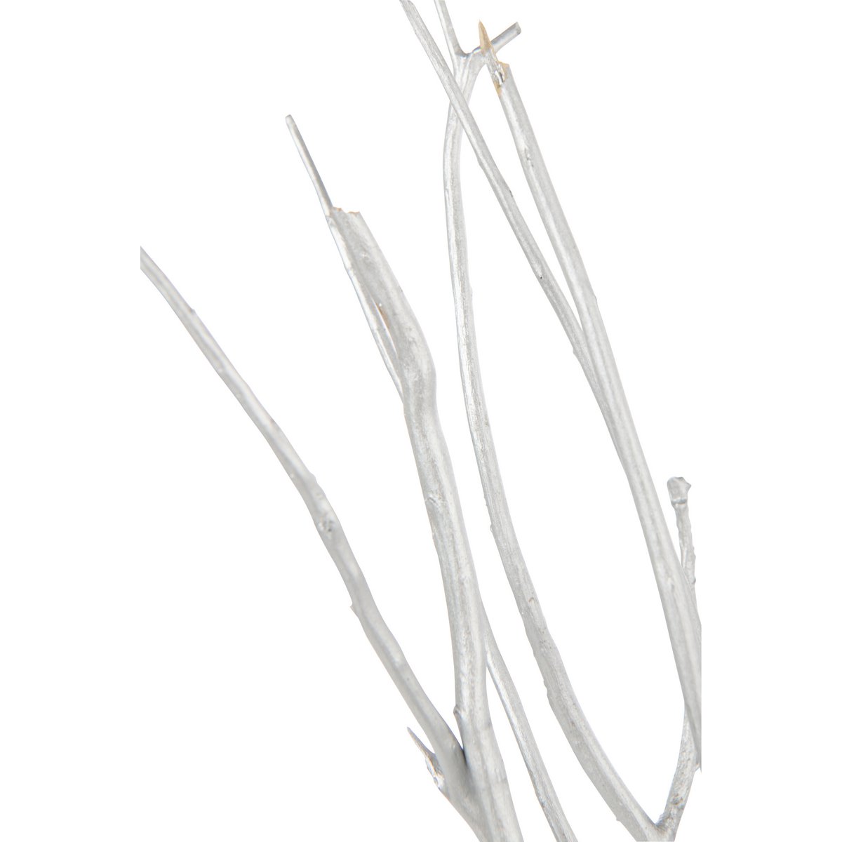 Fleur séchée argent J-Line - vue d'ensemble élégante