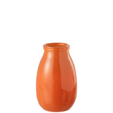 Vase J-Line en verre orange, grand modèle avec un design moderne.