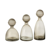 Vase Bottle Yara J-Line sur une table moderne, décoration élégante