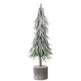 Sapin de Noël A+Led vert neige - vue d'ensemble