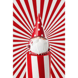 Détail de la figurine J-Line Père Noël Dots, mettant en valeur les couleurs vives