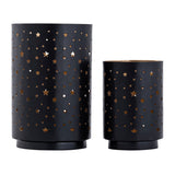 Solder Tealight Masterbox 16X 2 Set Starry Sky Candlers Around Black Gold